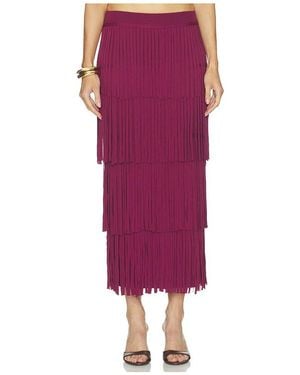 Simon Miller Rock Za Za Knit Fringe - Rot