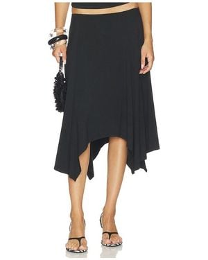 GUIZIO Lana Skirt - Black