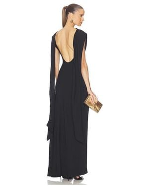 Odd Muse Drape Maxi Dress - Blue