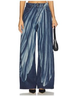 GIUSEPPE DI MORABITO Wide Leg Jean - Blue