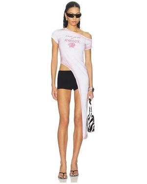DI PETSA Fragment Of Aphrodite Asymmetrical Top - Multicolor