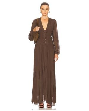 Isabel Marant Kleid Briane - Braun