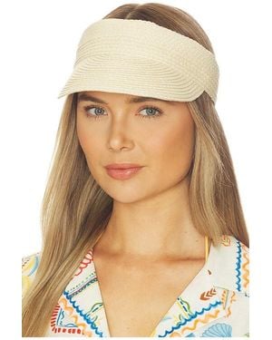 FAVORITE DAUGHTER Strohhut Mit Visier The Straw Visor - Natur