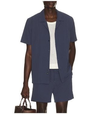 Rails Amalfi Short Sleeve Shirt - Blue