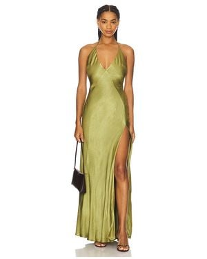 Bardot Neckholder-Kleid Yve - Weiß