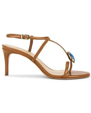 SCHUTZ SHOES Azure Mid Embellished Sandal - Multicolour