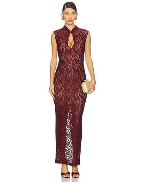 Nookie Vestido Mystique En Color Vino Talla (También En S, Xl) - Rojo