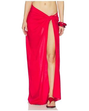 ÉTERNE Esme Maxi Sarong - Red
