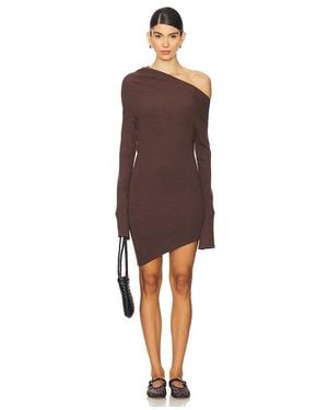 Nubyen Cold Brew Dress - Brown