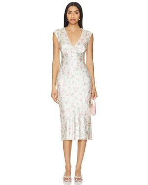 Tularosa Tina Midi Dress - White