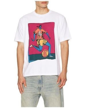 by Parra Kicked Around T-Shirt - White