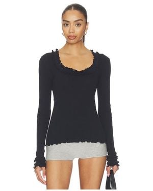 OperaSPORT Rosie Seamless Top - Black