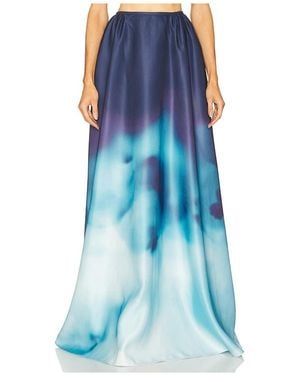 SAU LEE Mai Skirt - Blue