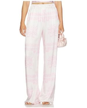 LoveShackFancy Helia Pant - White
