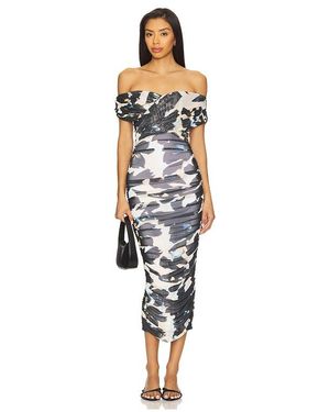 AFRM Kleid Belmont - Weiß