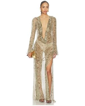 Tularosa Casanita Maxi Dress - Natural