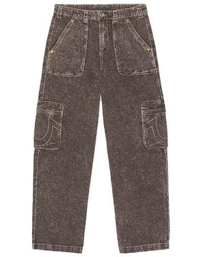 TRUE RELIGION Big T Fashion Cargo Pant - White