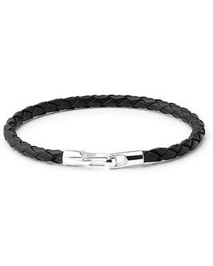 Miansai Ames Leather Bracelet - Black
