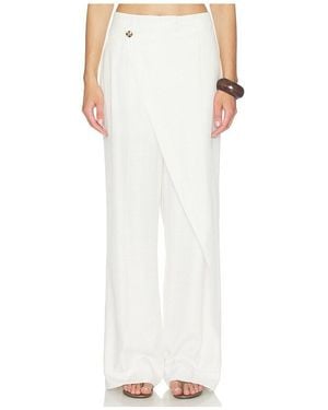Herskind Alina Midt Waist Pants - White