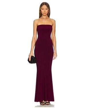 Norma Kamali X Revolve Strapless Fishtail Gown - Red