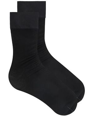 FALKE Matt ニーハイソックス - ブラック