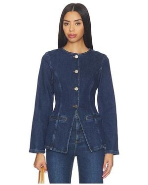 ALIGNE Daphne Denim Blazer - Blue