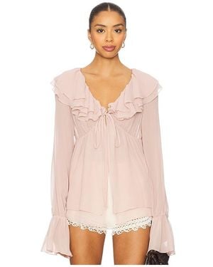 Tularosa Vianna Top - Pink