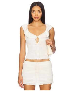 Tularosa Madeleine Top - White