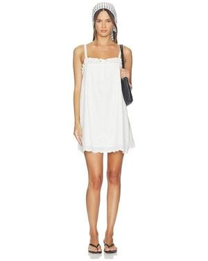 Spell Vintage Petticoat Mini Dress - White