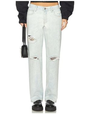 EB DENIM Low Rise Baggy - White