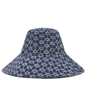 Devon Windsor Sun Hat - Blue