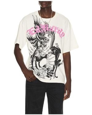 Ed Hardy Camiseta Panthers En Color Crema Talla (También En M, S, Xl/1X) - Gris
