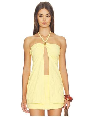 Devon Windsor Jamie Top - Yellow