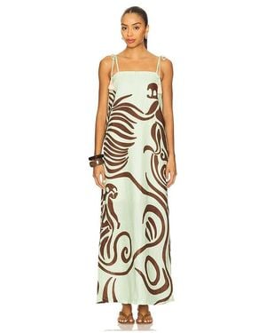 Eugenia Fernandez Kleid Ona - Mettallic
