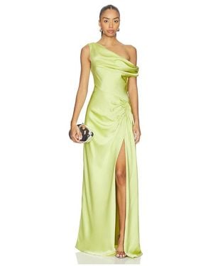 Et Ochs Vestido Largo Camilla En Color Verde Talla (También En 4, 8) - Amarillo