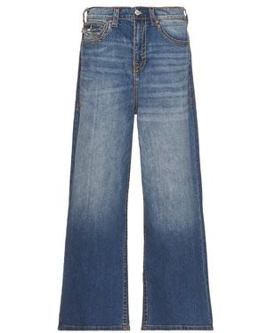 True Religion Mikey Big T Flap Jeans - Blue