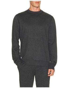Vuori Ponto Performance Crew Pullover - Black