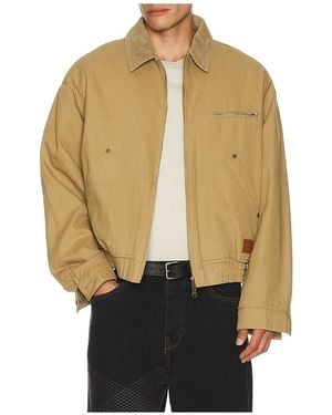 AFTER PRAY Arbeitsblouson Neo Washed - Natur