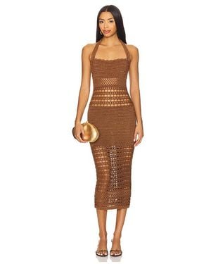 retroféte Kleid Aus Häkelspitze Jaycee - Mehrfarbig