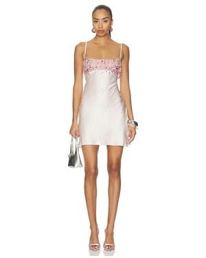 Asta Resort Yasmin Hand Beaded Mini Dress - White