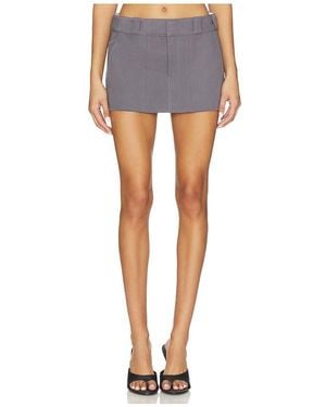 Alexander Wang Mid Rise Workwear Skort - Blue