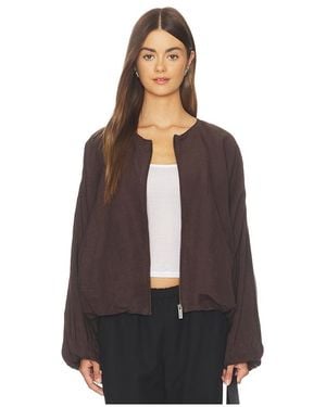 Sanctuary Linen Bubble Jacket - Multicolour
