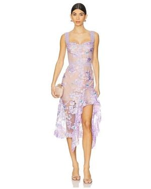Bronx and Banco Eva Midi Dress - White