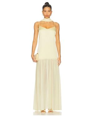 Show Me Your Mumu Dalia Maxi Dress - Natural