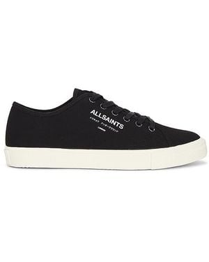AllSaints Undgrnd Can Low Top - Black