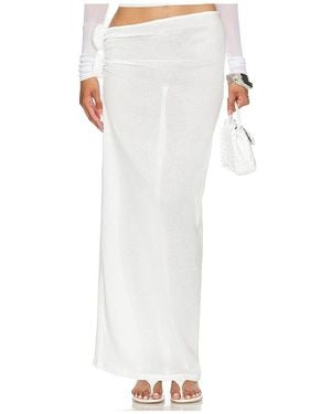 Lioness Soul Mate Maxi Skirt - White