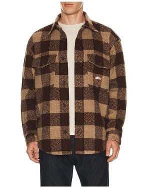 Tommy Hilfiger Check Overshirt - Brown