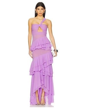 Michael Costello X Revolve Ariella Maxi Dress - Purple