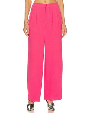 Central Park West Daisy Wideleg Trousers - Pink