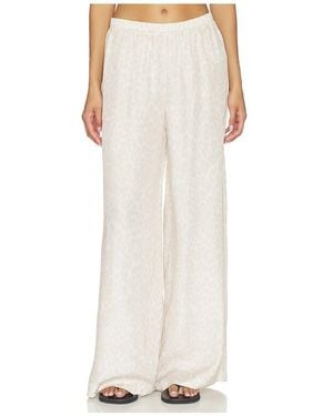 Anine Bing Roslyn Pant - White